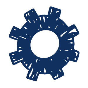 Drawing of a gear